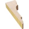 image2quotW x 6quotD x 4quotH Classic New Brighton Rough Cedar Woodgrain TimberThane Corbel Primed Tan2in W x 4in D x 12in H