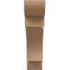 image2quotW x 6quotD x 4quotH Classic New Brighton Rough Cedar Woodgrain TimberThane Corbel Primed Tan3in W x 12in D x 12in H