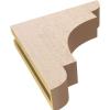 image2quotW x 6quotD x 4quotH Classic New Brighton Rough Cedar Woodgrain TimberThane Corbel Primed Tan3in W x 12in D x 12in H