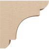 image2quotW x 6quotD x 4quotH Classic New Brighton Rough Cedar Woodgrain TimberThane Corbel Primed Tan3in W x 12in D x 12in H
