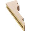 image2quotW x 6quotD x 4quotH Classic New Brighton Rough Cedar Woodgrain TimberThane Corbel Primed Tan3in W x 6in D x 18in H