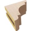 image2quotW x 6quotD x 4quotH Classic New Brighton Rough Cedar Woodgrain TimberThane Corbel Primed Tan3in W x 6in D x 6in H