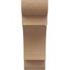 image2quotW x 6quotD x 4quotH Classic New Brighton Rough Cedar Woodgrain TimberThane Corbel Primed Tan3in W x 6in D x 9in H