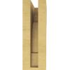 image2quotW x 6quotD x 4quotH Classic New Brighton Rough Cedar Woodgrain TimberThane Corbel Primed Tan3in W x 6in D x 9in H