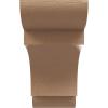 image2quotW x 6quotD x 4quotH Classic New Brighton Rough Cedar Woodgrain TimberThane Corbel Primed Tan3in W x 9in D x 6in H