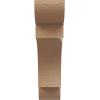 image2quotW x 6quotD x 4quotH Classic New Brighton Rough Cedar Woodgrain TimberThane Corbel Primed Tan4in W x 16in D x 16in H