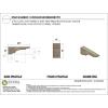 image2quotW x 6quotD x 4quotH Classic New Brighton Rough Cedar Woodgrain TimberThane Corbel Primed Tan4in W x 24in D x 8in H
