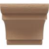 image2quotW x 6quotD x 4quotH Classic New Brighton Rough Cedar Woodgrain TimberThane Corbel Primed Tan4in W x 4in D x 4in H