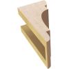 image2quotW x 6quotD x 4quotH Classic New Brighton Rough Cedar Woodgrain TimberThane Corbel Primed Tan4in W x 4in D x 8in H