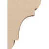 image2quotW x 6quotD x 4quotH Classic New Brighton Rough Cedar Woodgrain TimberThane Corbel Primed Tan4in W x 8in D x 12in H