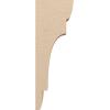 image2quotW x 6quotD x 4quotH Classic New Brighton Rough Cedar Woodgrain TimberThane Corbel Primed Tan4in W x 8in D x 24in H