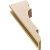 image2quotW x 6quotD x 4quotH Classic New Brighton Rough Cedar Woodgrain TimberThane Corbel Primed Tan4in W x 8in D x 24in H