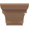 image2quotW x 6quotD x 4quotH Classic New Brighton Rough Cedar Woodgrain TimberThane Corbel Primed Tan4in W x 8in D x 4in H