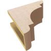 image2quotW x 6quotD x 4quotH Classic New Brighton Rough Cedar Woodgrain TimberThane Corbel Primed Tan5in W x 10in D x 10in H