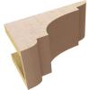 image2quotW x 6quotD x 4quotH Classic New Brighton Rough Cedar Woodgrain TimberThane Corbel Primed Tan5in W x 10in D x 5in H