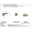 image2quotW x 6quotD x 4quotH Classic New Brighton Rough Cedar Woodgrain TimberThane Corbel Primed Tan5in W x 10in D x 5in H