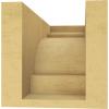 image2quotW x 6quotD x 4quotH Classic New Brighton Rough Cedar Woodgrain TimberThane Corbel Primed Tan5in W x 10in D x 5in H