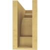 image2quotW x 6quotD x 4quotH Classic New Brighton Rough Cedar Woodgrain TimberThane Corbel Primed Tan5in W x 15in D x 10in H