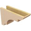 image2quotW x 6quotD x 4quotH Classic New Brighton Rough Cedar Woodgrain TimberThane Corbel Primed Tan5in W x 15in D x 10in H
