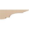 image2quotW x 6quotD x 4quotH Classic New Brighton Rough Cedar Woodgrain TimberThane Corbel Primed Tan5in W x 30in D x 10in H