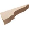 image2quotW x 6quotD x 4quotH Classic New Brighton Rough Cedar Woodgrain TimberThane Corbel Primed Tan5in W x 30in D x 10in H