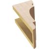 image2quotW x 6quotD x 4quotH Classic New Brighton Rough Cedar Woodgrain TimberThane Corbel Primed Tan5in W x 5in D x 10in H