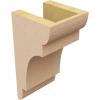 image2quotW x 6quotD x 4quotH Classic New Brighton Rough Cedar Woodgrain TimberThane Corbel Primed Tan5in W x 5in D x 10in H