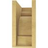 image2quotW x 6quotD x 4quotH Classic New Brighton Rough Cedar Woodgrain TimberThane Corbel Primed Tan6in W x 12in D x 12in H