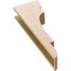 image2quotW x 6quotD x 4quotH Classic New Brighton Rough Cedar Woodgrain TimberThane Corbel Primed Tan6in W x 12in D x 36in H