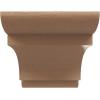 image2quotW x 6quotD x 4quotH Classic New Brighton Rough Cedar Woodgrain TimberThane Corbel Primed Tan6in W x 12in D x 6in H