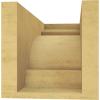 image2quotW x 6quotD x 4quotH Classic New Brighton Rough Cedar Woodgrain TimberThane Corbel Primed Tan6in W x 12in D x 6in H