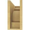 image2quotW x 6quotD x 4quotH Classic New Brighton Rough Cedar Woodgrain TimberThane Corbel Primed Tan6in W x 18in D x 12in H