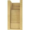 image2quotW x 6quotD x 4quotH Classic New Brighton Rough Cedar Woodgrain TimberThane Corbel Primed Tan6in W x 6in D x 12in H