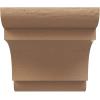 image2quotW x 6quotD x 4quotH Classic New Brighton Rough Cedar Woodgrain TimberThane Corbel Primed Tan6in W x 6in D x 6in H