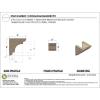 image2quotW x 6quotD x 4quotH Classic New Brighton Rough Cedar Woodgrain TimberThane Corbel Primed Tan6in W x 6in D x 6in H