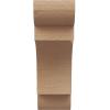 image2quotW x 6quotD x 4quotH Classic New Brighton Rough Cedar Woodgrain TimberThane Corbel Primed Tan7in W x 14in D x 21in H