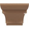 image2quotW x 6quotD x 4quotH Classic New Brighton Rough Cedar Woodgrain TimberThane Corbel Primed Tan7in W x 14in D x 7in H