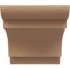 image2quotW x 6quotD x 4quotH Classic New Brighton Rough Cedar Woodgrain TimberThane Corbel Primed Tan7in W x 7in D x 7in H