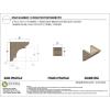 image2quotW x 6quotD x 4quotH Classic New Brighton Rough Cedar Woodgrain TimberThane Corbel Primed Tan7in W x 7in D x 7in H
