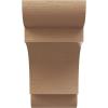 image2quotW x 6quotD x 4quotH Classic New Brighton Rough Cedar Woodgrain TimberThane Corbel Primed Tan8in W x 16in D x 16in H