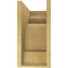 image2quotW x 6quotD x 4quotH Classic New Brighton Rough Cedar Woodgrain TimberThane Corbel Primed Tan8in W x 16in D x 16in H