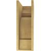 image2quotW x 6quotD x 4quotH Classic New Brighton Rough Cedar Woodgrain TimberThane Corbel Primed Tan8in W x 16in D x 24in H