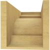 image2quotW x 6quotD x 4quotH Classic New Brighton Rough Cedar Woodgrain TimberThane Corbel Primed Tan8in W x 16in D x 8in H