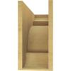 image2quotW x 6quotD x 4quotH Classic New Brighton Rough Cedar Woodgrain TimberThane Corbel Primed Tan8in W x 24in D x 16in H