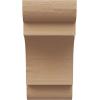 image2quotW x 6quotD x 4quotH Classic New Brighton Rough Cedar Woodgrain TimberThane Corbel Primed Tan8in W x 8in D x 16in H