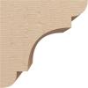 image2quotW x 6quotD x 4quotH Classic New Brighton Rough Cedar Woodgrain TimberThane Corbel Primed Tan8in W x 8in D x 8in H