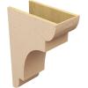 image2quotW x 6quotD x 4quotH Classic New Brighton Rough Cedar Woodgrain TimberThane Corbel Primed Tan9in W x 18in D x 27in H
