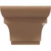 image2quotW x 6quotD x 4quotH Classic New Brighton Rough Cedar Woodgrain TimberThane Corbel Primed Tan9in W x 18in D x 9in H