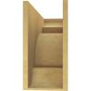 image2quotW x 6quotD x 4quotH Classic New Brighton Rough Cedar Woodgrain TimberThane Corbel Primed Tan9in W x 27in D x 18in H