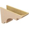 image2quotW x 6quotD x 4quotH Classic New Brighton Rough Cedar Woodgrain TimberThane Corbel Primed Tan9in W x 27in D x 18in H